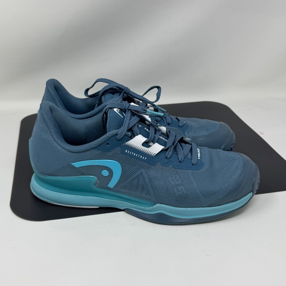 Head Sprint Pro 3.5 Tennis Court Shoe 274022  bluestone teal size 9